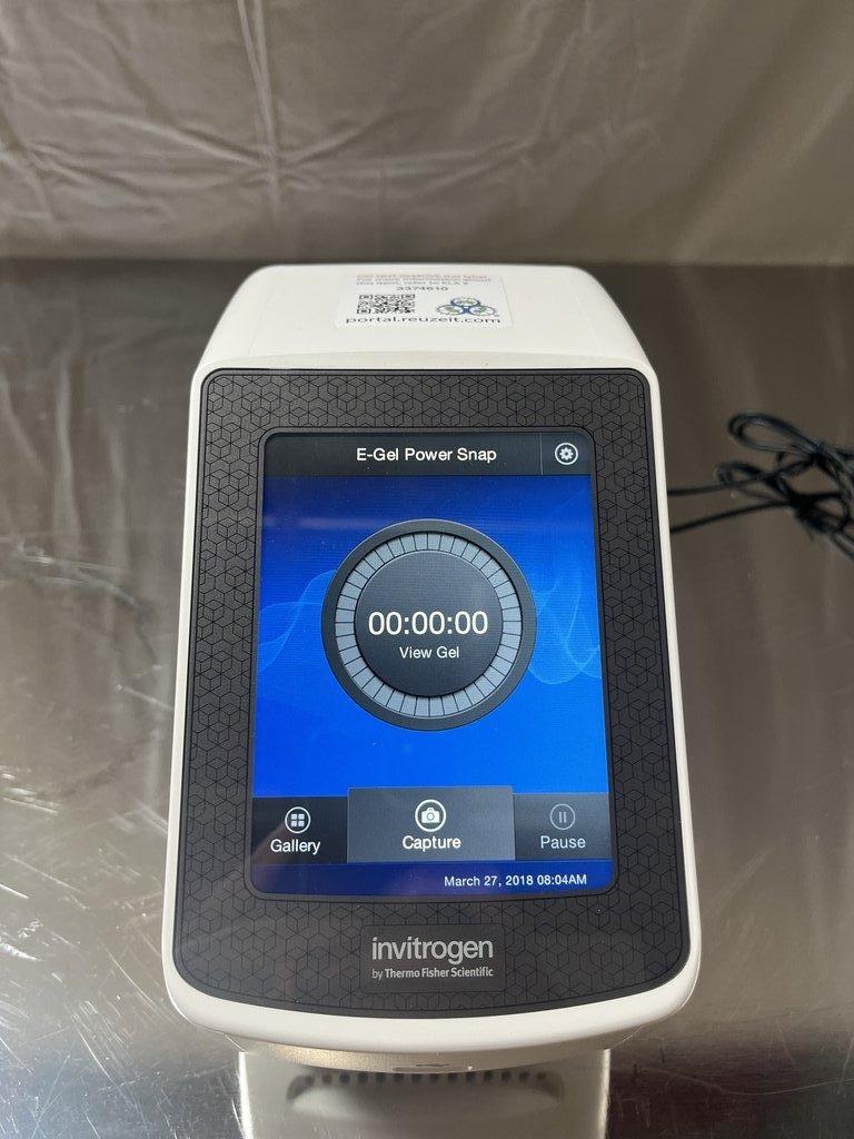 Invitrogen E-GEL Power Snap Camera Imager Laboratory Equipment VG